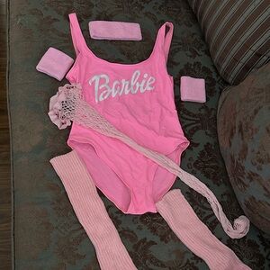 80s workout Barbie costume